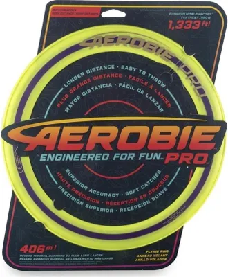 Obrázok produktu pre Spin Master Aerobie Pro Flying Ring Wurfring mit Durchmesser 33 cm - gelb - Frisbee - Junge/Mädchen - 12 Jahr(e)