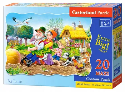 Produktbild von Castorland Puzzle 20 Teile Großes Lernpuzzle für Kinder