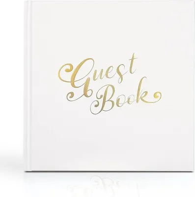 Zdjęcie produktu dla Księga Gości Weselna 20x20 cm 60 Stron Album na Zdjęcia Ślub