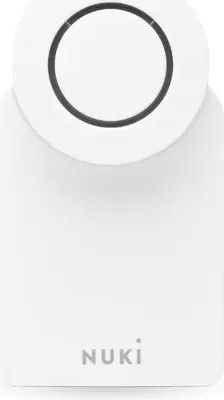 Zdjęcie produktu dla Nuki Smart Lock 4. generacji: inteligentny zamek do drzwi kompatybilny z Matter i Thread, biały