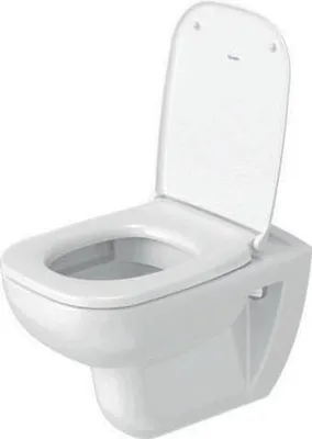 Produktbild von DURAVIT 2570090000 Wand-WC D-Code 545mm, weiß rimless,