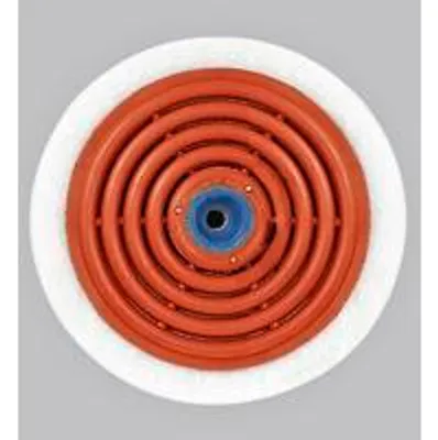Produktbild von Filztuch-Polierscheibe mit Brechflansch Ø 110 mm, Bohrung 6 mm für Edelmetalle & Kunststoffe