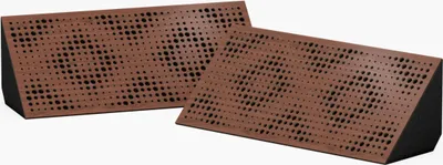 Zdjęcie produktu dla 2-pak - Wąska akustyczna pułapka basowa narożna | rozmiar: 23 x 50 cm | kolor: (orzech, REBAT horizon)