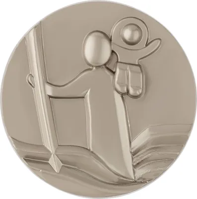 Produktbild von Schutzpatron des Verkehrs 35mm Selbstklebend Autoplakette Heiliger Christophorus