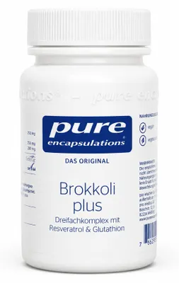 Zdjęcie produktu dla Pure encapsulations Broccoli plus kapsułki, 30 kapsułek