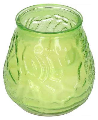 Produktbild von H&S Collection Windlicht - grun - Glas - Zitrusduft - 48 Brennstunden - Duftkerze