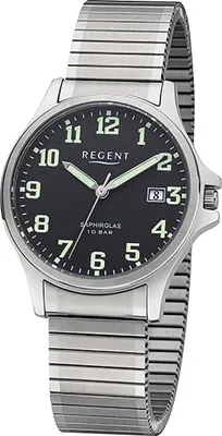 Produktbild von Regent - Armbanduhr - Herren - Chronograph - Zugband - F-1350