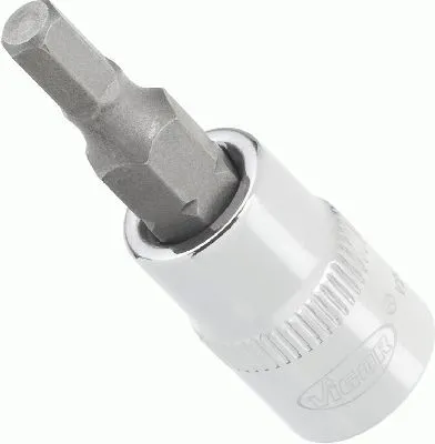 Produktbild von VIGOR Steckschlüsseleinsatz 1/4 Zoll Innenvierkant, 4 mm Innensechskant