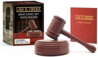 Produktbild von Gesetz & Ordnung: Mini Gavel Set mit Sound