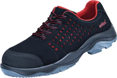 Produktbild von Atlas Sicherheitshalbschuh SL 30 red 2.0 S1 SRC ESD DGUV W10 Gr. 42 schwarz/rot