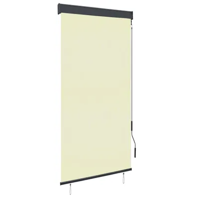 Produktbild von vidaXL Außenrollo 100 x 250 cm Cremeweiß