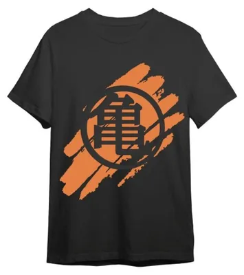 Obrázek produktu pro Tričko Dragon Ball, logo Kame, černá barva, velikost XL