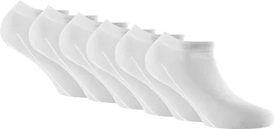 Produktbild von Rohner Basic Uni Sneaker Socken, 6er Pack - Invisible Sneakers Weiß 35-38 (2.5-5 UK)