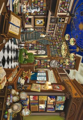 Productafbeelding van BLUEBIRD Puzzelavontuur. Boekhandel. 1000 stukjes