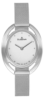 Produktbild von Dugena 4460899 Damen-Armbanduhr, Edelstahl-Gehäuse, Metall-Armband
