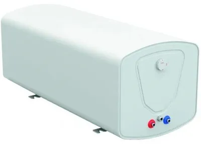 Image de Réservoir d'eau chaude électrique EKL080U, 80 litres, horizontal, adaptable, résistant à la pression, blanc, 1 pièce. (Autriche)
