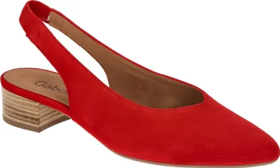 Produktbild von Gabor 81.520 Damenschuhe - Sling Pumps rot Elegant NEU
