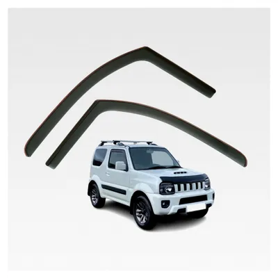 Produktbild von Set mit 2 Windabweisern, passend für Suzuki Jimny MK3 2-Türer SUV 1998-2017