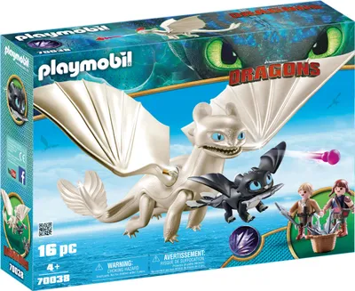 Produktbild von PLAYMOBIL Dragons 70038 Tagschatten und Kinder mit Babydrachen