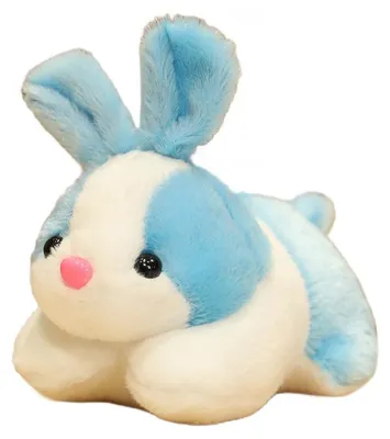 Produktbild von Granda Süßer Plüschhase Blau Kuscheltier Stofftier 25cm