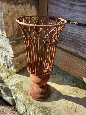 Produktbild von Edelrost Windlicht Pokal