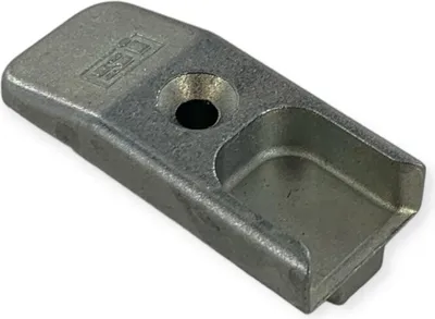Produktbild von Siegenia Schließblech A0807 SI A0807 285299 Titan Silber