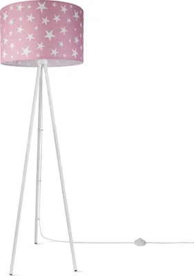 Produktbild von Stehlampe Schlafzimmer Stehleuchte Lampenschirm Sterne Mond
