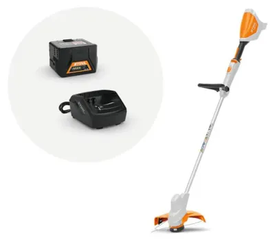 Produktbild von STIHL FSA 57 Akku Motorsense - Set mit Akku AK 10 & Ladegerät AL 101 | Rasentrimmer