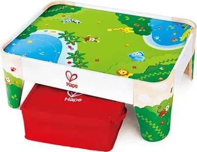 Zdjęcie produktu dla Hape RAILWAY PLAY TABLE, Koleje i Pociągi, 1,5 lat(a), Wielobarwny