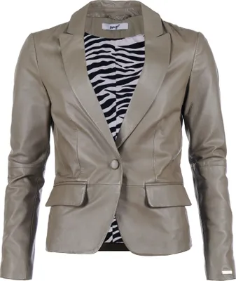 Produktbild von Maze Lederblazer 42020113 Damen mud S