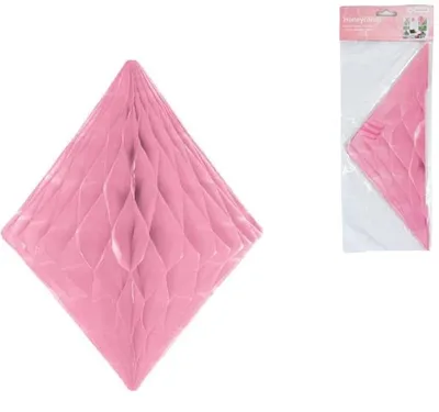 Productafbeelding van Folat Honingraat Diamant Roze 30 Cm