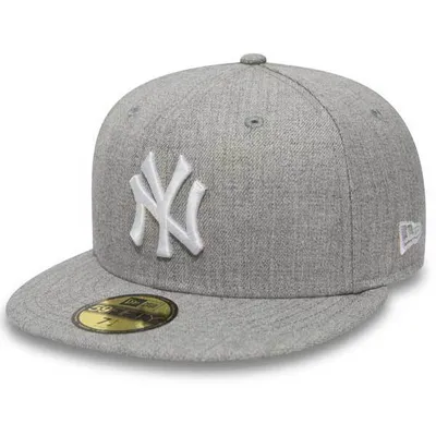 Image de Kšiltovka New Era 59Fifty Essential New York Yankees Heather Grey cap - 6 7/8