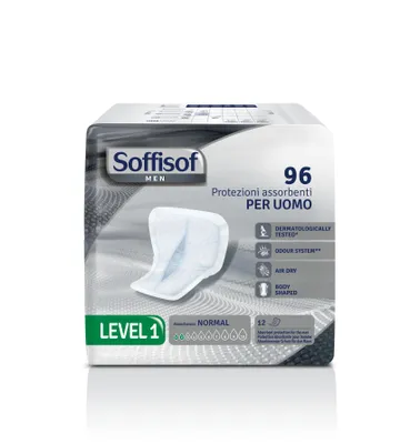 Immagine prodotto di Soffisof Men - Assorbenti per l'incontinenza maschile