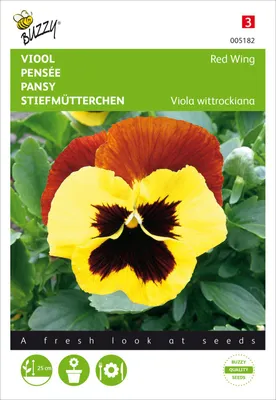 Obrázek produktu pro Violka červenokvětá | Semena violky červenokvěté od společnosti Buzzy Seeds