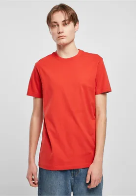 Image de Urban Classics TB2684 | Basic Tee T-shirt Homme - Couleur : hugered - Taille : M
