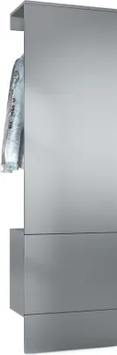 Produktbild von Vladon Garderobe Carlton Set 5,  Germany, Wandgarderobe aus Flur-Paneel mit Kleiderstange & Wandschrank, Anthrazit matt/Graphit seidenmatt (52 x 193 x 35 cm)