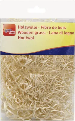 Produktbild von Glorex Holzwolle in Box 20 g natur