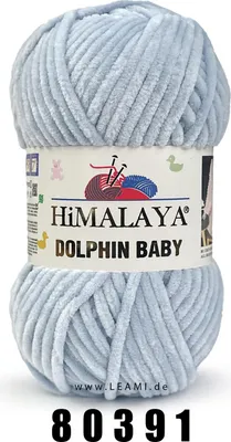 Obrázek produktu pro Himalaya Dolphin BABY (100g/120m) - plyšová vlna, sametová vlna, teddy vlna, samet, žinylková vlna H 80391 nepal