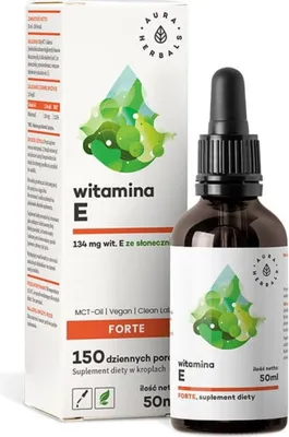 Produktbild von Aura Herbals Vitamin E Forte 200 IE MCT-Öl-Tropfen 50 ml