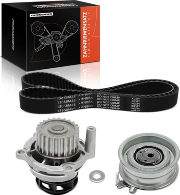 Produktbild von Frankberg 1x Zahnriemensatz Zahnriemen Wasserpumpe für VW Golf Jetta Passat Polo Touran Audi