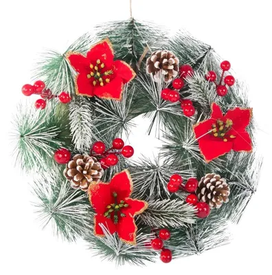 Produktbild von Verk 26191 Weihnachtskranz mit Dekoration, 20 cm