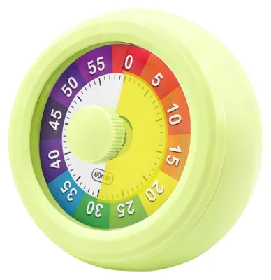 Productafbeelding van Visuele Timer voor Kinderen, 60-Minuten Countdown, Stille Desk Timer