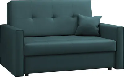 Produktbild von MIRJAN24 Schlafsofa Viva Bis II mit Bettkasten und Schlaffunktion, 2-Sitzer Couch vom Hersteller, Wohnzimmer Polstersofa (Farbe: Manila 38)