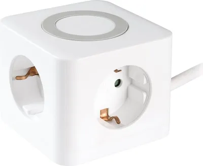 Produktbild von ViVanco™VVELSTR2SCHSWCUW, 1,4 m, Drinnen, Typ F, Typ F, Kunststoff, Weiß
