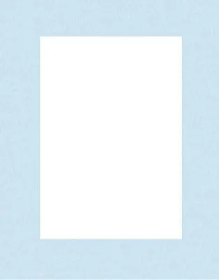 Produktbild von HNFD Passepartout, 42x59,4 cm, 30x45 cm, Farbe: Himmelblau