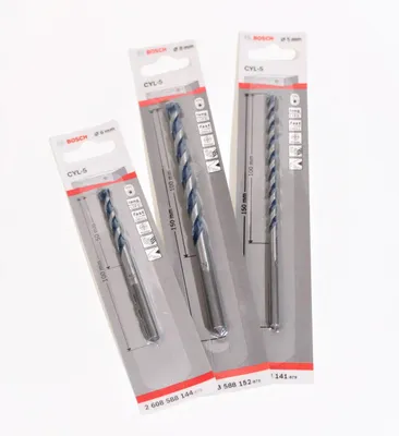 Produktbild von BOSCH Betonbohrer Professional Set 3-tlg. Bo…