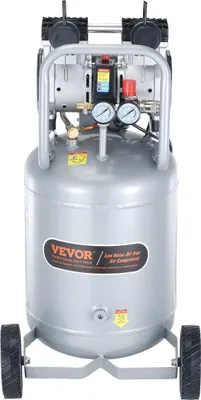 Zdjęcie produktu dla Sprężarka powietrza o pojemności 13 galonów, 2 KM, 4 SCFM przy 90 PSI, bezolejowa sprężarka powietrza 116 PSI