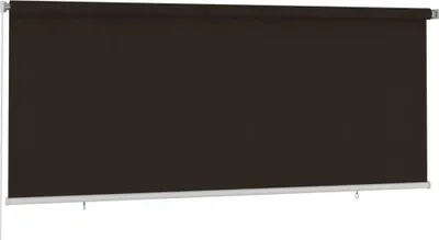 Zdjęcie produktu dla Roleta zewnętrzna vidaXL 350 x 140 cm, brązowa, z HDPE