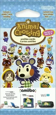 Image de Pack de cartes amiibo Animal Crossing (série 3)