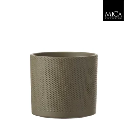 Produktbild von Era Topf rund grün h17,5xd19,5 cm